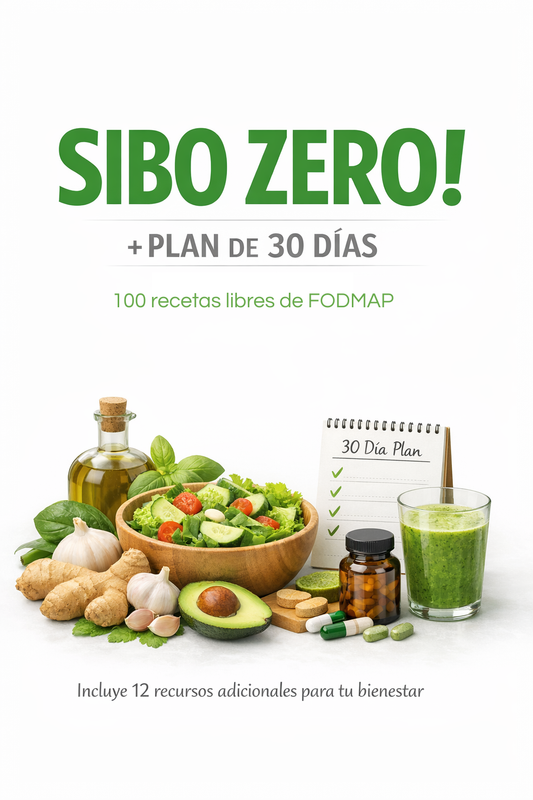 SIBO ZERO! +Plan de 30 dias